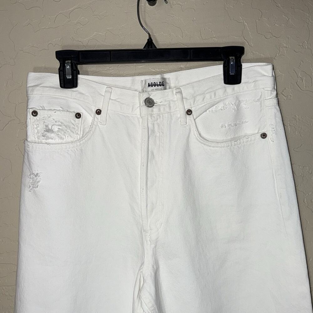 Agolde 90s white Jeans - Picture 3 of 9
